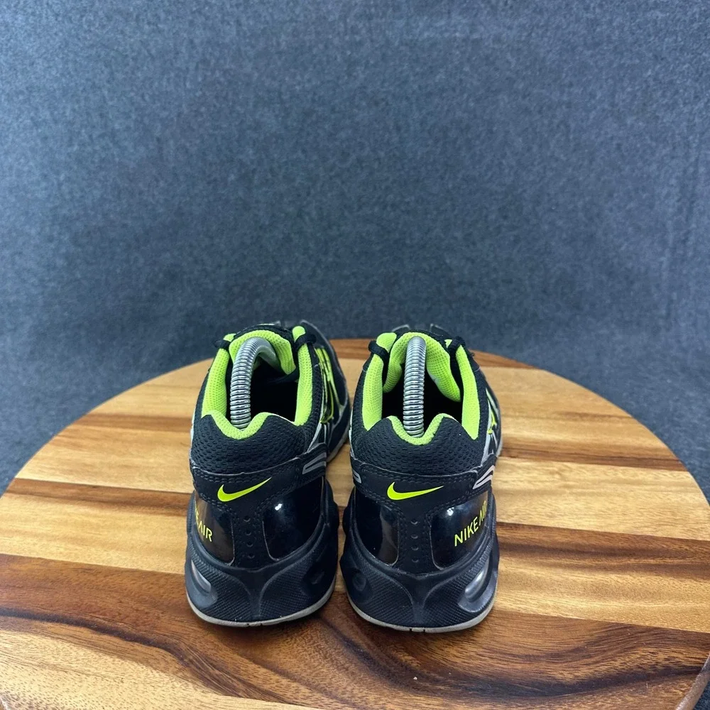 Nike Air Max Torch 4 Running Shoes Men's Size 7 Black Neon Green 343846-011